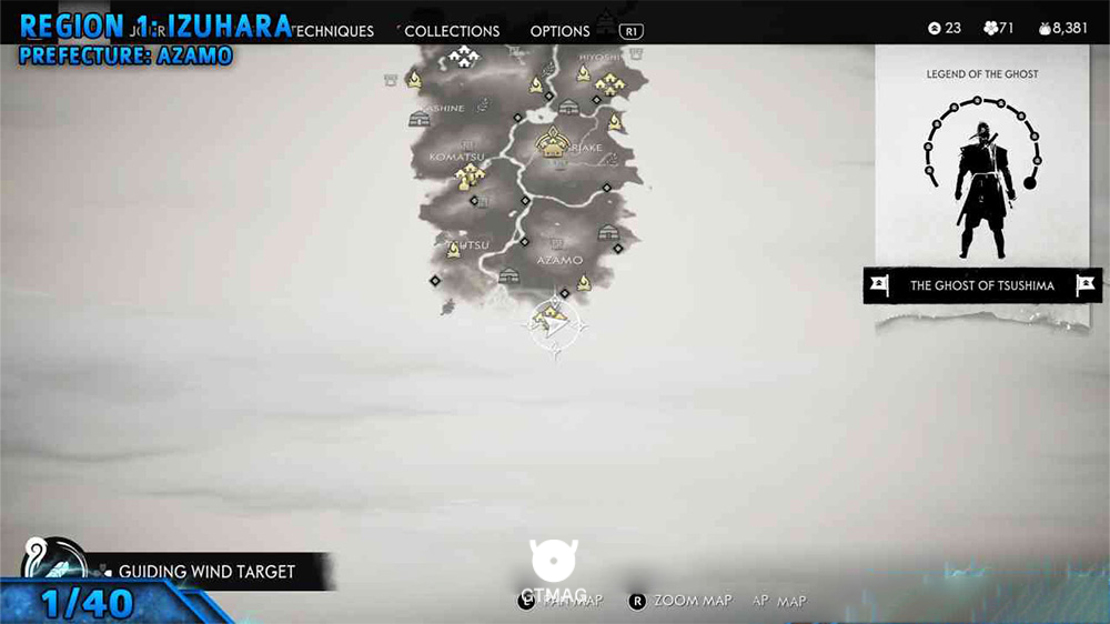 Record 1 - تمام مکانهای Records در Ghost of Tsushima