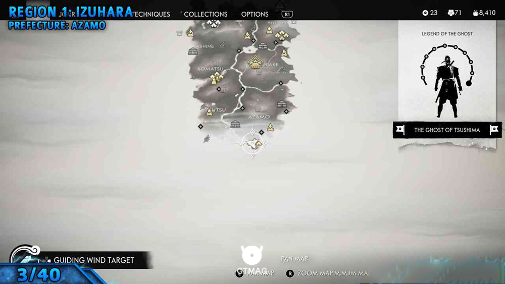 Record 3 - تمام مکانهای Records در Ghost of Tsushima