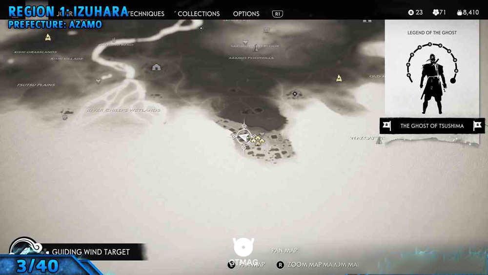 Record 3 - تمام مکانهای Records در Ghost of Tsushima