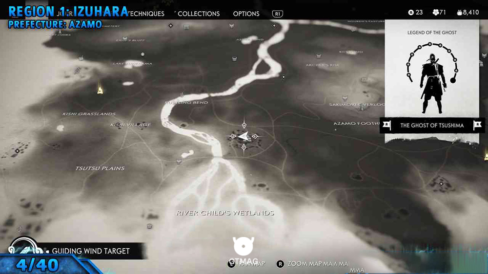 Record 4 - تمام مکانهای Records در Ghost of Tsushima