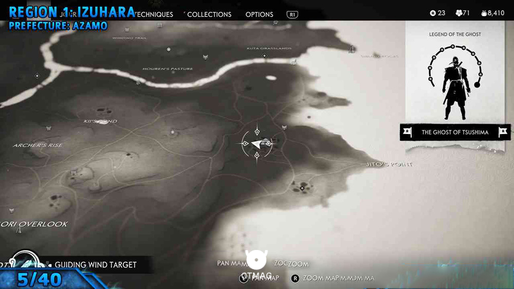 Record 5 - تمام مکانهای Records در Ghost of Tsushima