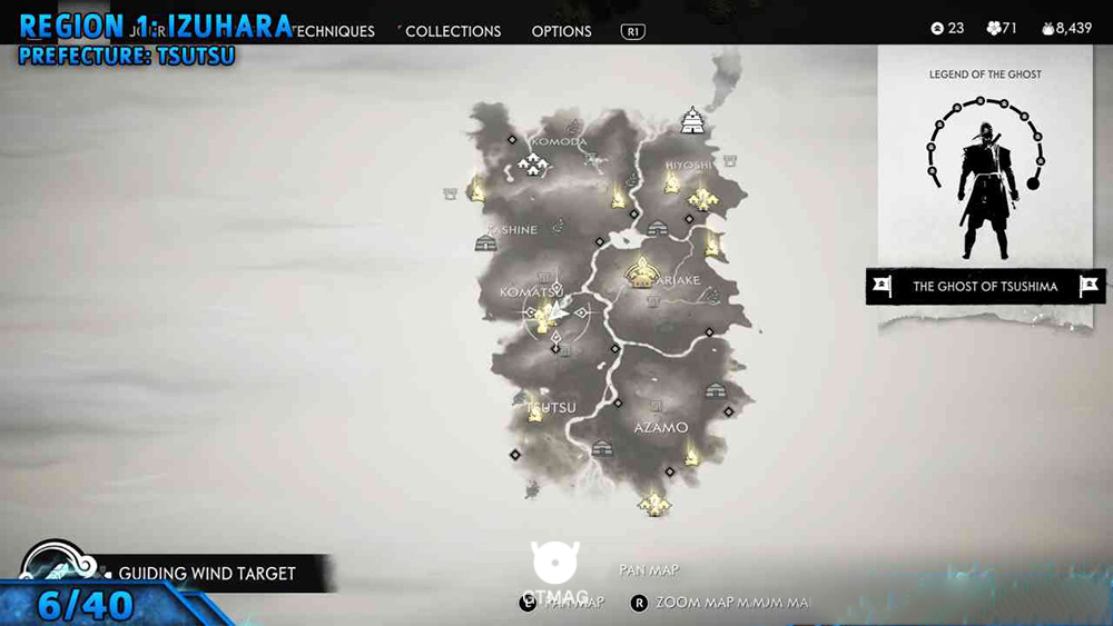 Record 6 - تمام مکانهای Records در Ghost of Tsushima