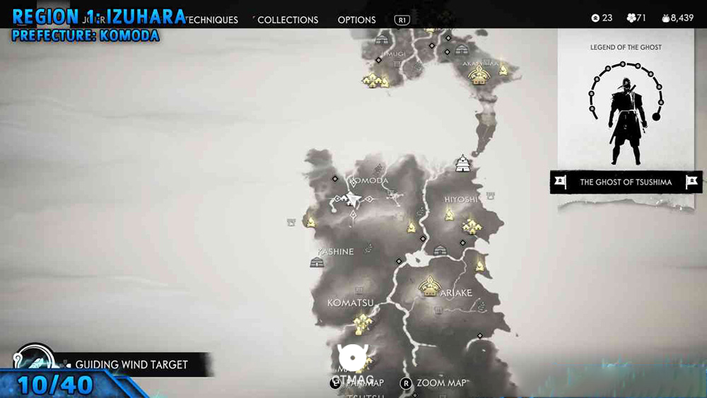 Record 10 - تمام مکانهای Records در Ghost of Tsushima