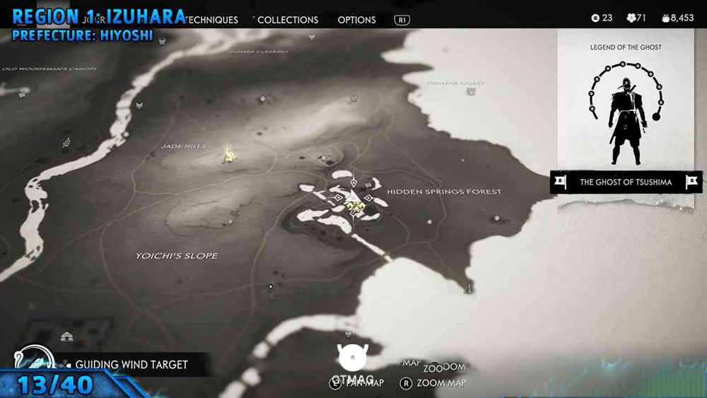 Record 13 - تمام مکانهای Records در Ghost of Tsushima