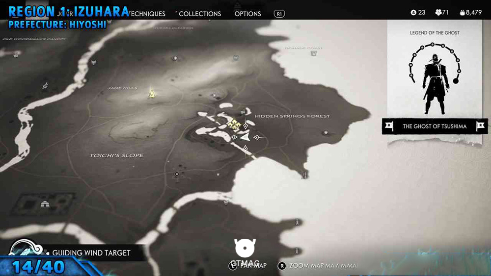 Record 14 - تمام مکانهای Records در Ghost of Tsushima