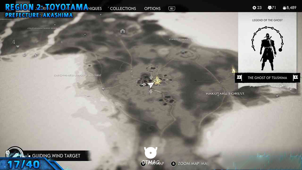 Record 17 - تمام مکانهای Records در Ghost of Tsushima