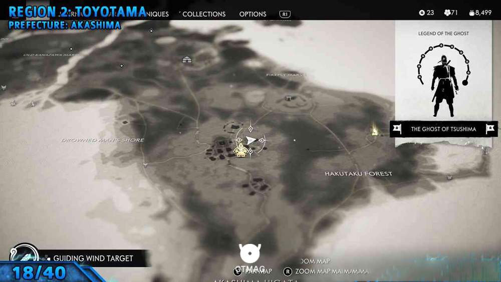 Record 18 - تمام مکانهای Records در Ghost of Tsushima