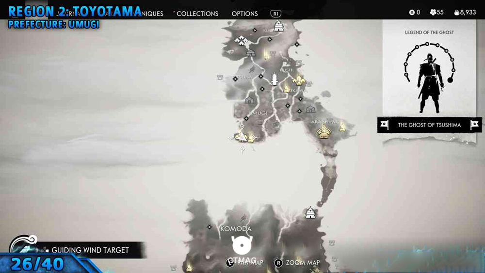 Record 26 - تمام مکانهای Records در Ghost of Tsushima