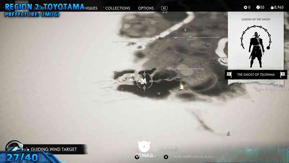 Record 27 - تمام مکانهای Records در Ghost of Tsushima