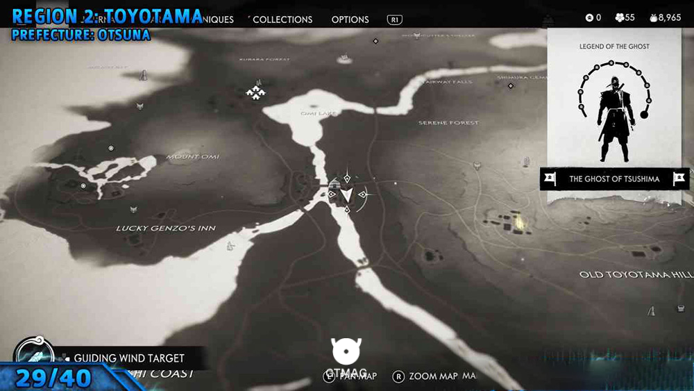 Record 29 - تمام مکانهای Records در Ghost of Tsushima