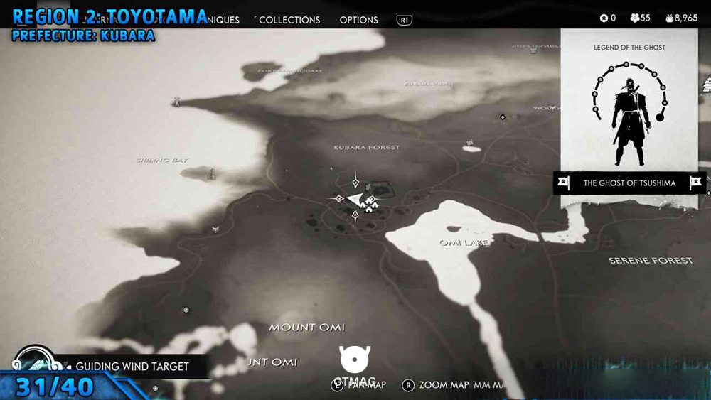 Record 31 - تمام مکانهای Records در Ghost of Tsushima