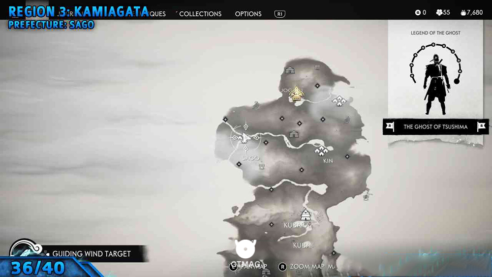 Record 36 - تمام مکانهای Records در Ghost of Tsushima