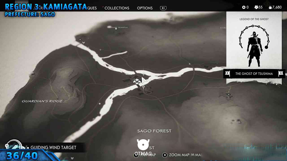 Record 36 - تمام مکانهای Records در Ghost of Tsushima
