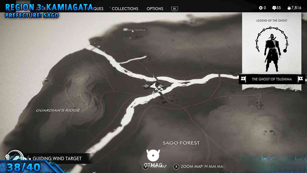 Record 38 - تمام مکانهای Records در Ghost of Tsushima