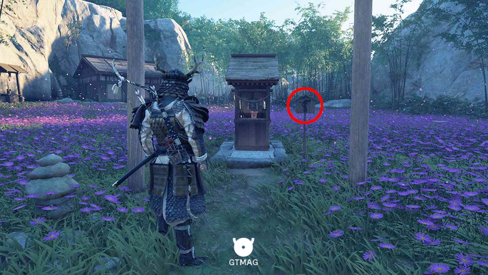 Hidden Altar شماره 1 - مکان&zwnj;های Hidden Altar در Ghost of Tsushima
