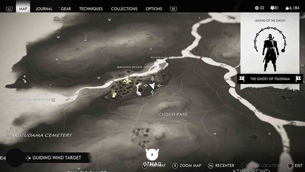Hidden Altar شماره 2 - مکان&zwnj;های Hidden Altar در Ghost of Tsushima