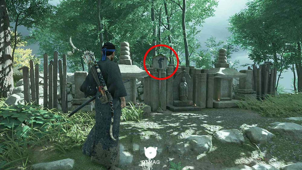 Hidden Altar شماره 11 - مکان&zwnj;های Hidden Altar در Ghost of Tsushima