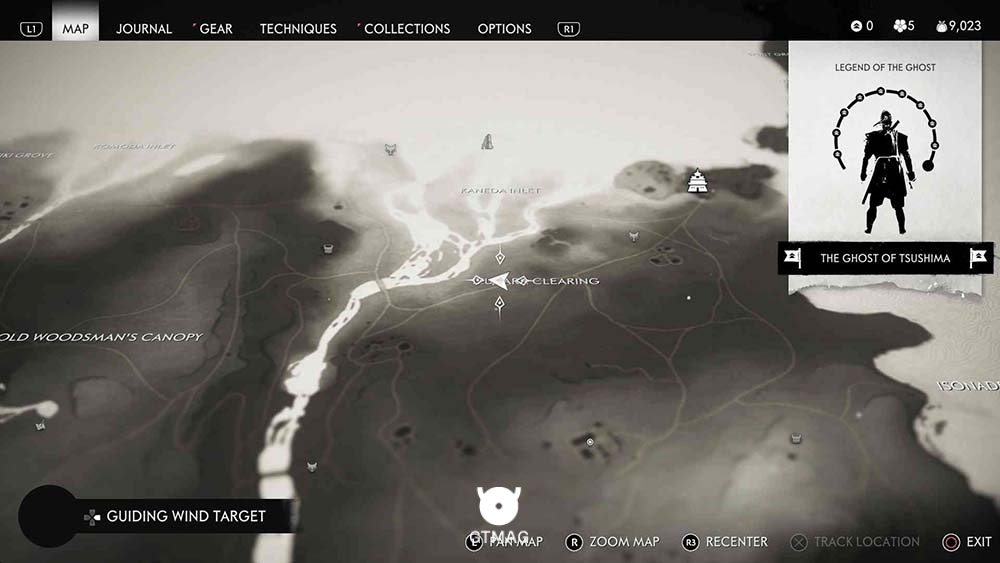 Hidden Altar شماره 12 - مکان&zwnj;های Hidden Altar در Ghost of Tsushima
