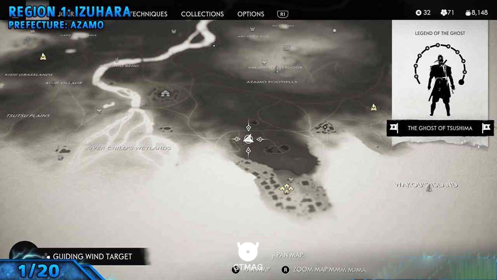 Singing Cricket 1 - مکان تمام Singing Cricketها در Ghost of Tsushima