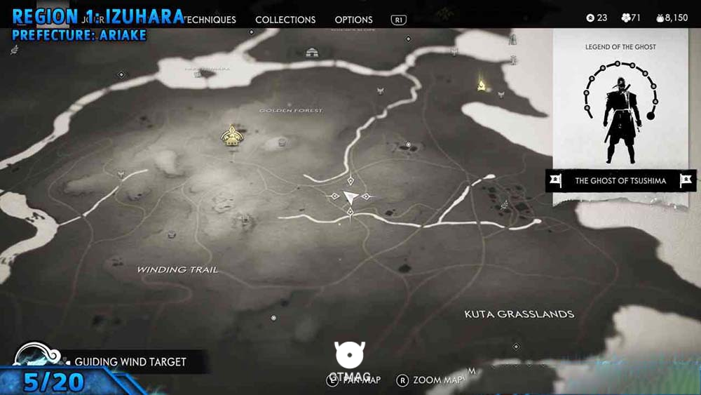 Singing Cricket 5 - مکان تمام Singing Cricketها در Ghost of Tsushima