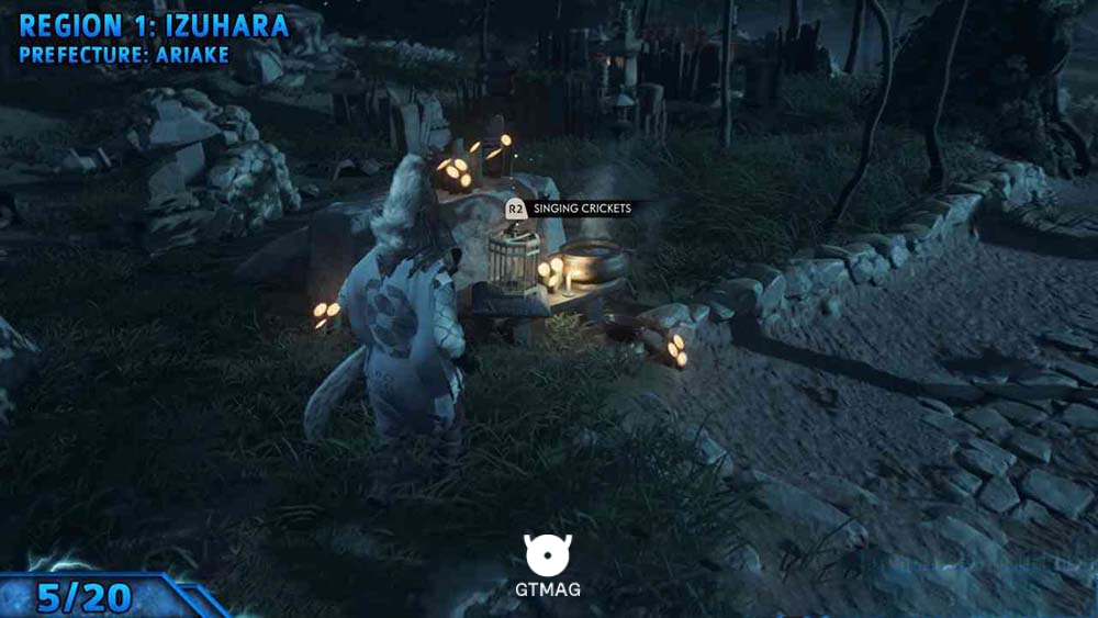 Singing Cricket 5 - مکان تمام Singing Cricketها در Ghost of Tsushima