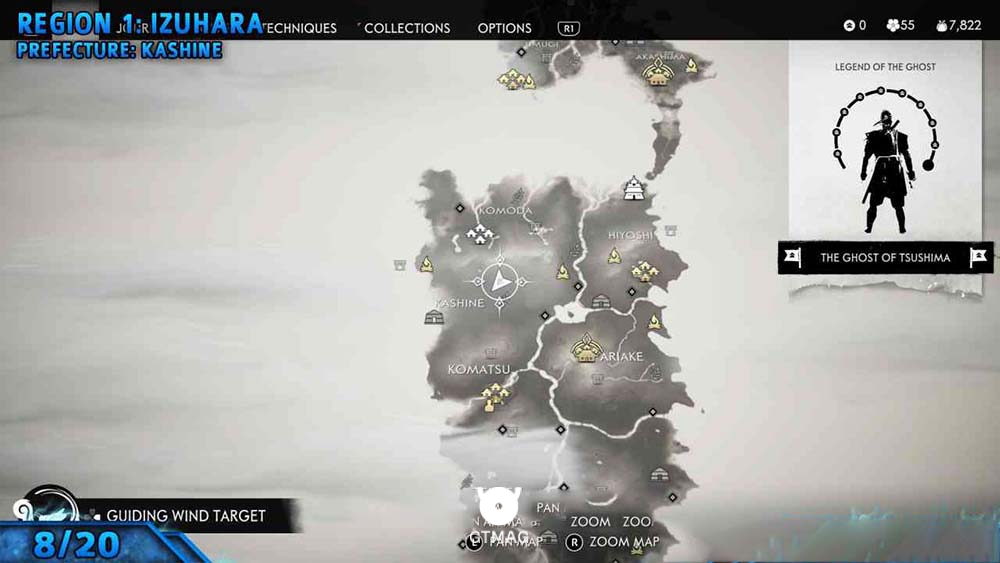 Singing Cricket 8 - مکان تمام Singing Cricketها در Ghost of Tsushima