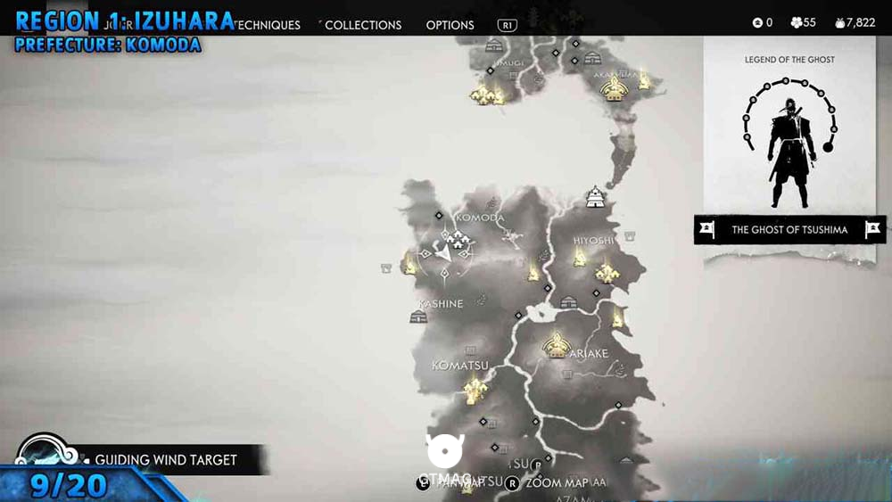 Singing Cricket 9 - مکان تمام Singing Cricketها در Ghost of Tsushima