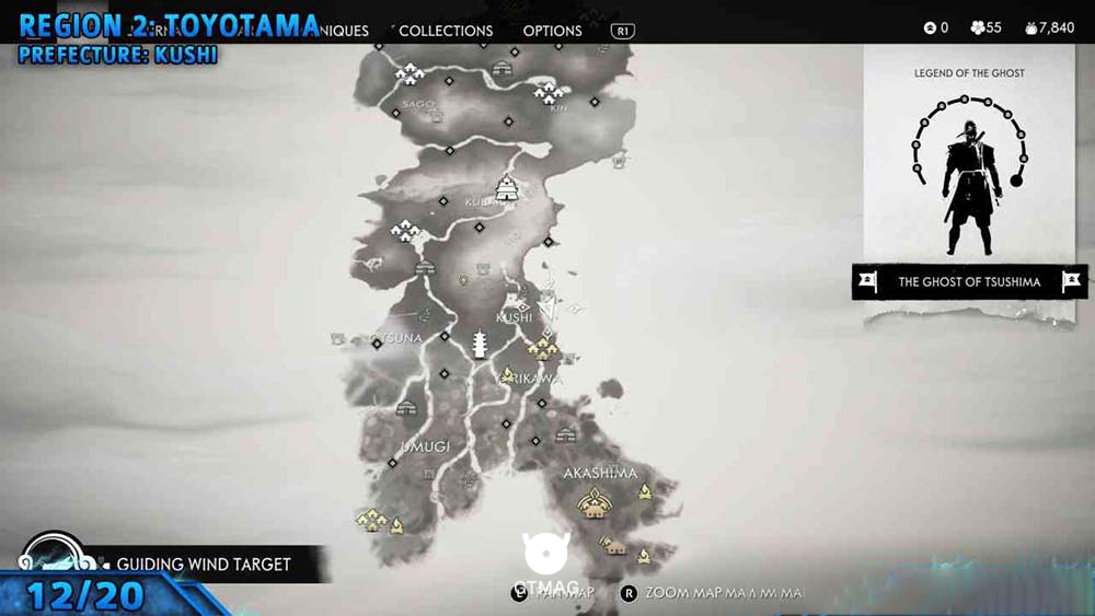 Singing Cricket 12 - مکان تمام Singing Cricketها در Ghost of Tsushima