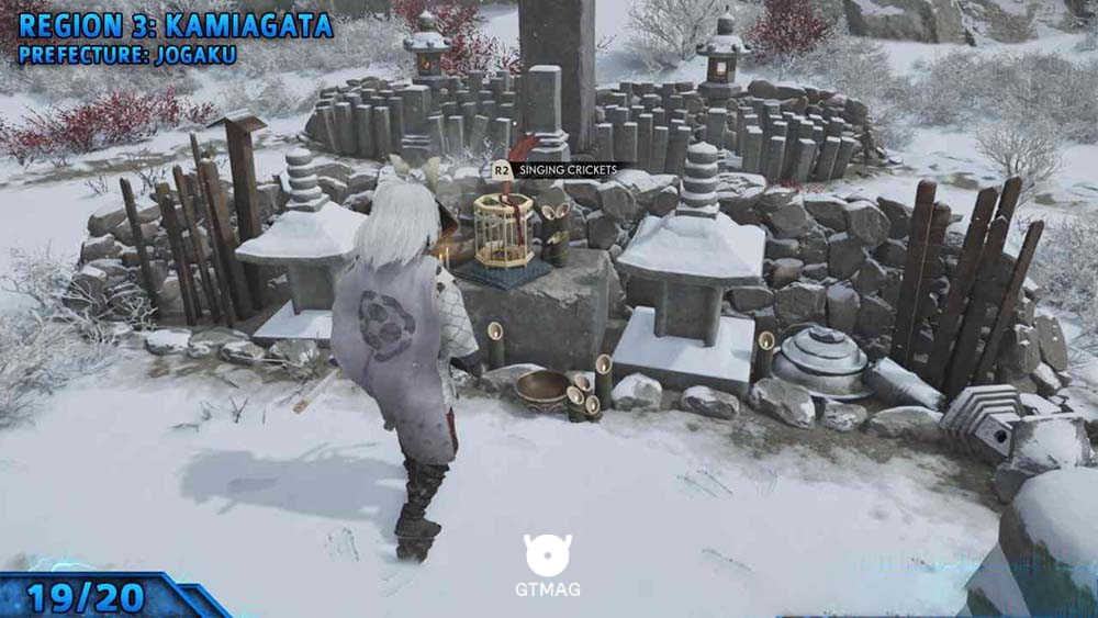Singing Cricket 19 - مکان تمام Singing Cricketها در Ghost of Tsushima