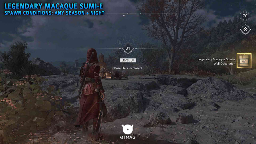 شماره 1: Legendary Macaque - تمام مکان&zwnj;های Legendary Sumi-e در Assassin&rsquo;s Creed Shadows