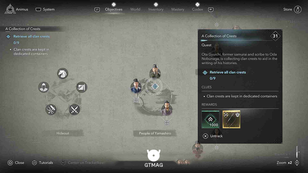مکان تمام Kamon Crests در Assassin&rsquo;s Creed Shadows