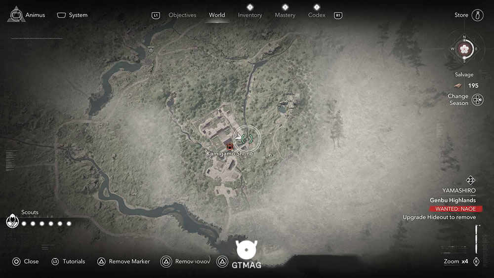 YAMASHIRO - مکان تمام Shrineها در Assassin&rsquo;s Creed Shadows