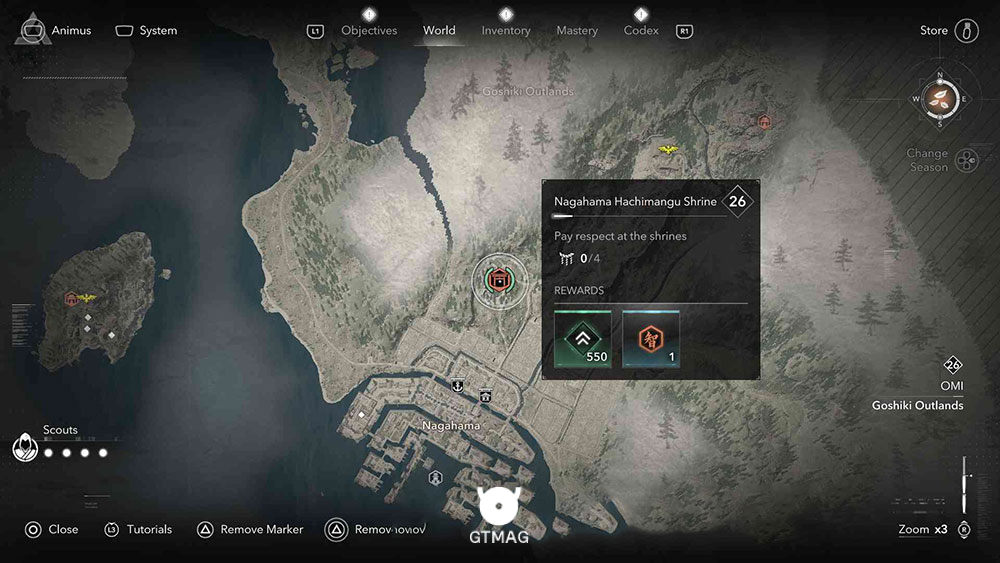 OMI - مکان تمام Shrineها در Assassin&rsquo;s Creed Shadows