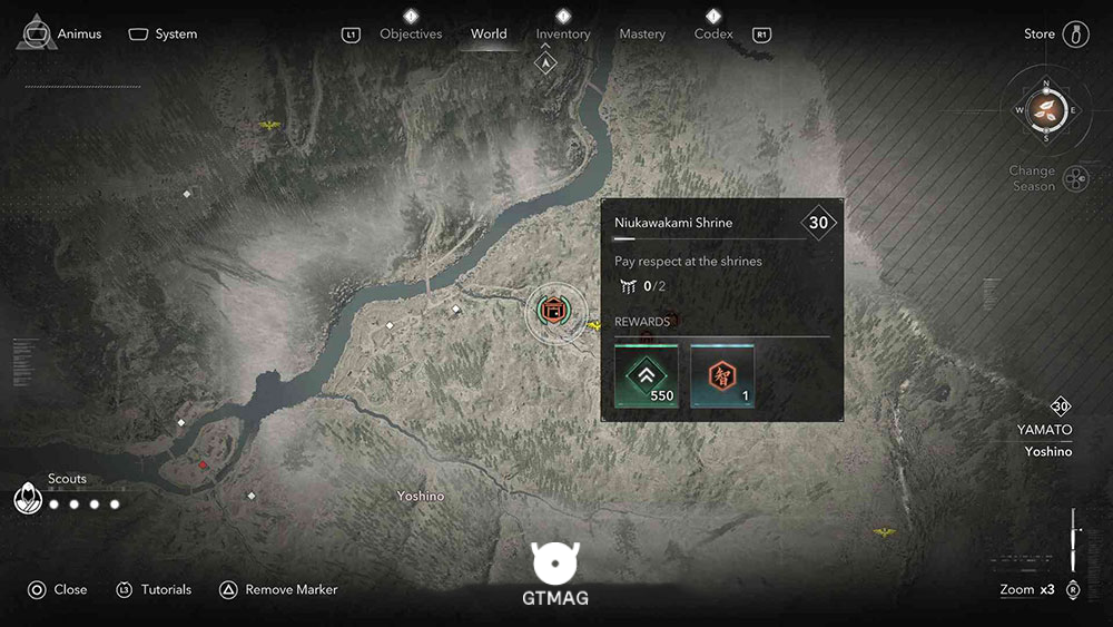 YAMATO - مکان تمام Shrineها در Assassin&rsquo;s Creed Shadows
