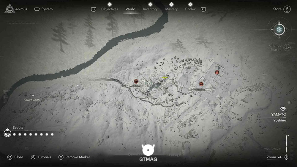 YAMATO - مکان تمام Shrineها در Assassin&rsquo;s Creed Shadows
