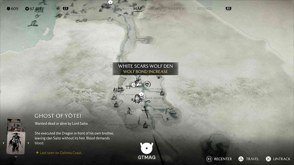 7 - White Scars Wolf Den - تمام مکان&zwnj;های Wolf Den در Ghost of Yotei