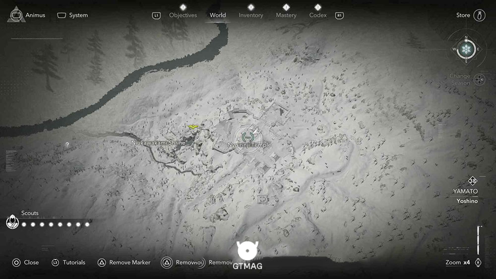 YAMATO - موقعیت تمام Templeها و Lost Pages در Assassin&rsquo;s Creed Shadows