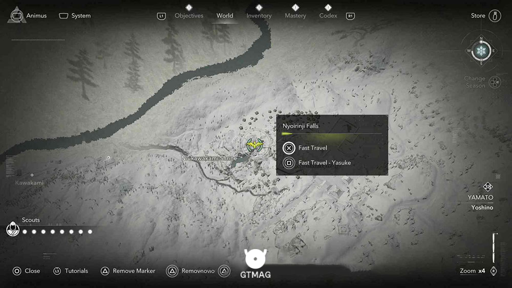 YAMATO - موقعیت تمام Templeها و Lost Pages در Assassin&rsquo;s Creed Shadows
