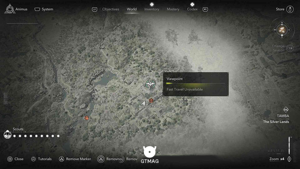 TAMBA - موقعیت تمام Templeها و Lost Pages در Assassin&rsquo;s Creed Shadows