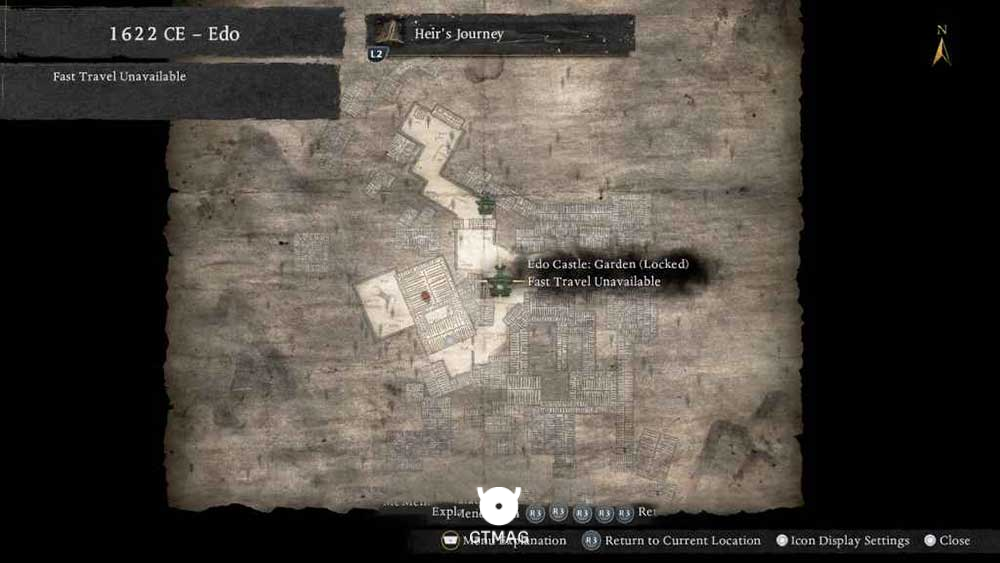 Mission: The Fall of Edo Castle - تمام مکانهای Named Shrines و Bodhisattva Statues در Nioh 3