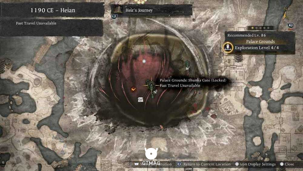Mission: Frozen City, Blazing Tree - تمام مکانهای Named Shrines و Bodhisattva Statues در Nioh 3