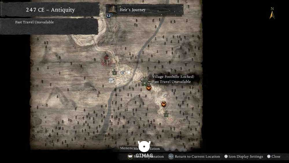 Mission: The Spirit Tree Village - تمام مکانهای Named Shrines و Bodhisattva Statues در Nioh 3