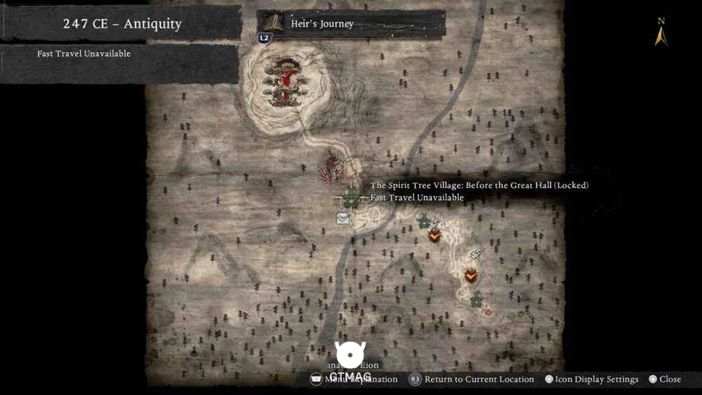 Mission: The Spirit Tree Village - تمام مکانهای Named Shrines و Bodhisattva Statues در Nioh 3