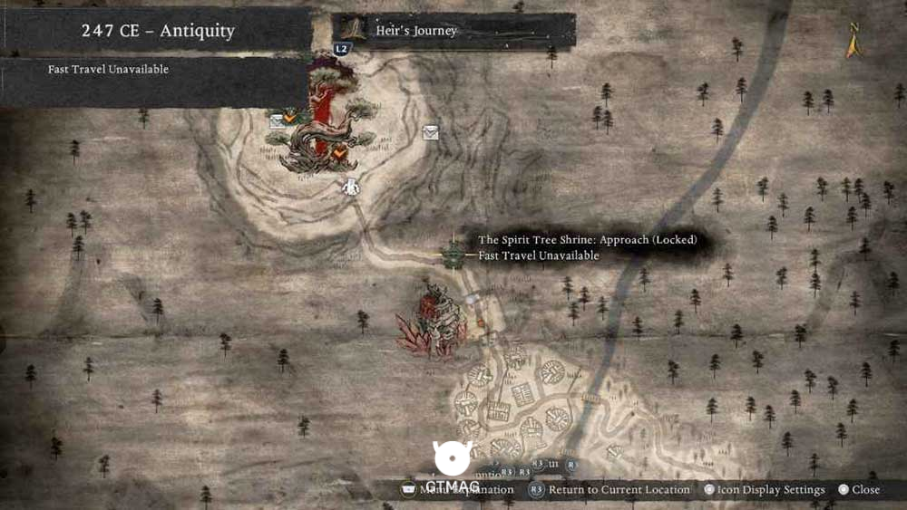 Mission: Dark Roots - تمام مکانهای Named Shrines و Bodhisattva Statues در Nioh 3