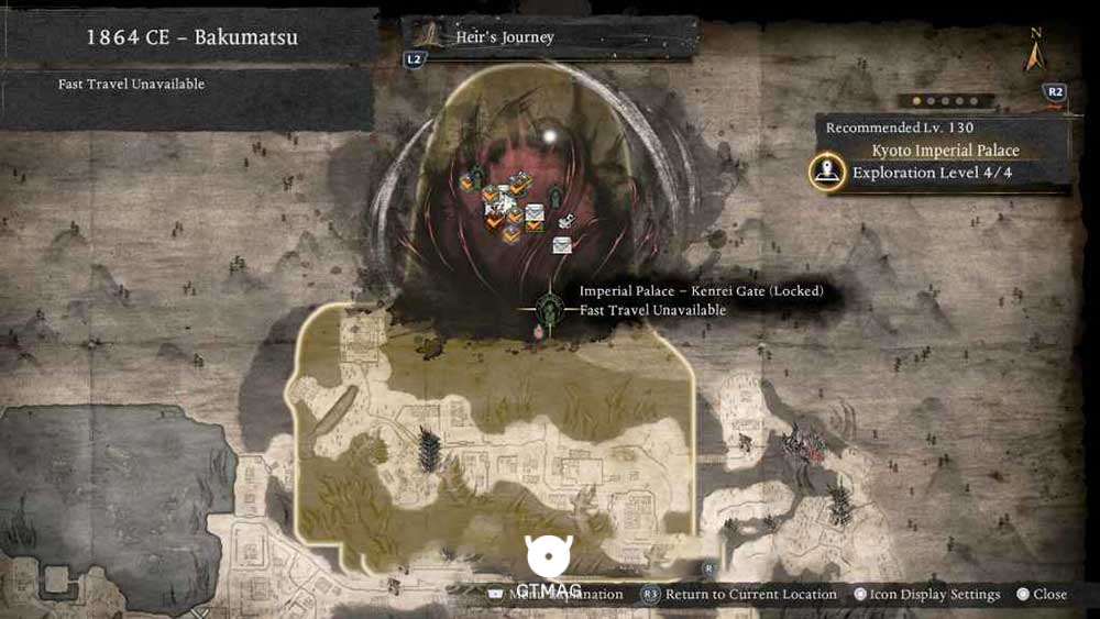 Mission: Scion of the Gods - تمام مکانهای Named Shrines و Bodhisattva Statues در Nioh 3