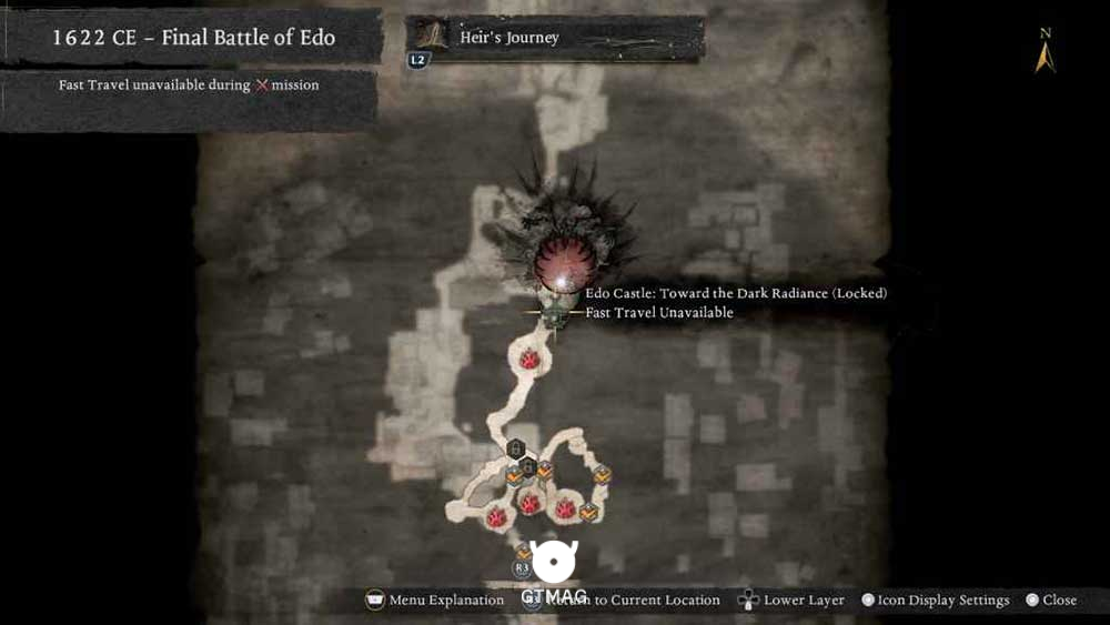 Mission: A Sinister End - تمام مکانهای Named Shrines و Bodhisattva Statues در Nioh 3