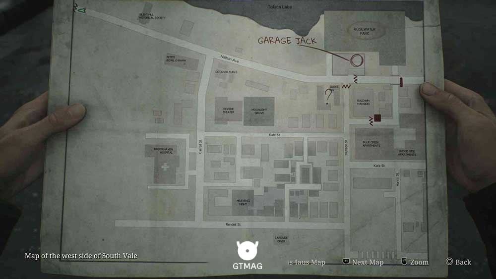 Memo&nbsp;.22 (South Vale): Bloody Note - مکان Collectibleهای South Vale (West) در Silent Hill 2 Remake