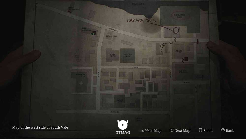 Glimpse of the Past .9 - مکان Collectibleهای South Vale (West) در Silent Hill 2 Remake