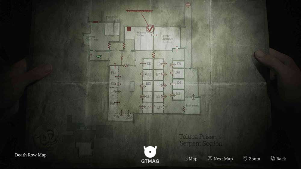 Key Item: Armory Key - موقعیت Collectibleهای Toluca Prison در Silent Hill 2 Remake