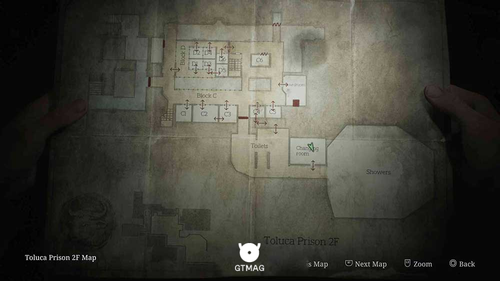 Memo .54: Crumpled Note - موقعیت Collectibleهای Toluca Prison در Silent Hill 2 Remake